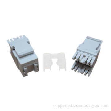 UTP Cat. 6 180 Degree Toolless Keystone Jack